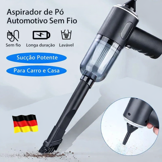 Aspirador de pó portátil sem fio